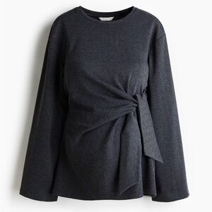 H&M MAMA Maternity Tie-Detail Top